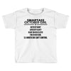 Smartass October Girl Toddler T-shirt