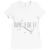 mr fix it Ladies Fitted T-Shirt