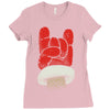 christmas rocks Ladies Fitted T-Shirt