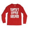 santa's little helper Long Sleeve Shirts