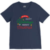 we wish you happy holidays &amp; merry christmas V-Neck Tee