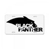 black panther logo License Plate