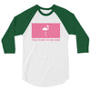 Too Pure To Be Pink 3/4 Sleeve Shirt