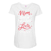 Mom Great Job I'm Awesome Love Happy Mother's Day Maternity Scoop Neck T-shirt