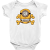 minion skull Baby Onesie