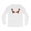 badassy with roses Long Sleeve Shirts