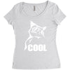 cool cat Women's Triblend Scoop T-shirt