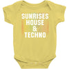 Sunrises House &amp; Techno Baby Bodysuit