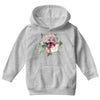 Yeezus with Flowers Youth Hoodie