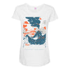 visit mordor Maternity Scoop Neck T-shirt