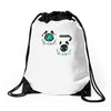 cheshire shadows Drawstring Bags