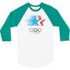 retro los angeles 1984 olympic games 3/4 Sleeve Shirt