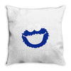 cookie monster sesame street Throw Pillow