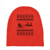 ugly santa claus Baby Beanies