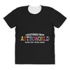 greeting from astroworld wish you were here white All Over Women's T-shirt