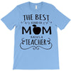 the best kind of mom raises a teacher T-Shirt
