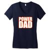 power dad Women's V-Neck T-Shirt