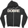Dobre Floral T-Shirt Design Zipper Hoodie