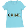 uk grime Ladies Fitted T-Shirt