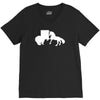 b&auml;r vs einhor  funny V-Neck Tee