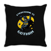 everything is gotham Throw Pillow
