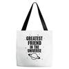 Greatest Friend In The Universe Tote Bags