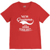 New Gramma 2018 Rokie Dept. V-Neck Tee
