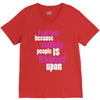 i cut hair V-Neck Tee