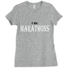 i do marathons Ladies Fitted T-Shirt