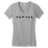 Heroes Women's V-Neck T-Shirt