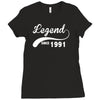 legend since 1991 Ladies Fitted T-Shirt