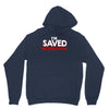 i'm saved but i cuss a little Unisex Hoodie