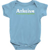 atheism funny retro religion jesus christ believer comic god Baby Bodysuit