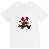 halloween clown V-Neck Tee