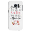 red head unicorn Samsung Galaxy S7 Edge