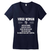 Virgo Woman Women's V-Neck T-Shirt