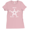 elements pentagram Ladies Fitted T-Shirt