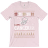 santa cancer  christmas ugly t shirts T-Shirt