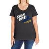 swan dive Ladies Curvy T-Shirt