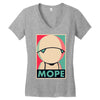 mope around Women's V-Neck T-Shirt