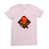 3d skull squad Ladies Fitted T-Shirt