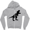 Daddysaurus Zipper Hoodie