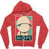 mope around Zipper Hoodie