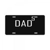dad of 5 License Plate