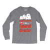 can't scare me halloween funeral direct Long Sleeve Shirts