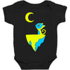 moon cat Baby Bodysuit