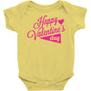 happy valentine's day Baby Onesie