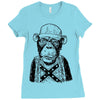 monkey redneck Ladies Fitted T-Shirt