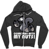 come play with my nuts Zipper Hoodie