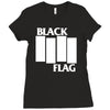 black flag new Ladies Fitted T-Shirt